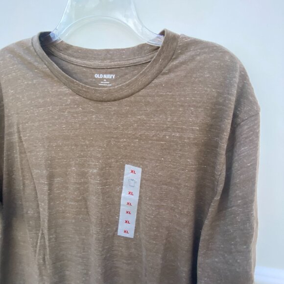 Men's Old Navy T-shirt size X Large Basic Tee Brown New - Picture 3 of 5